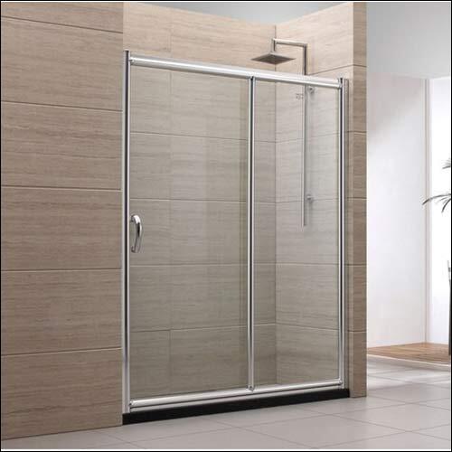 Sliding Glass Bathroom Partition