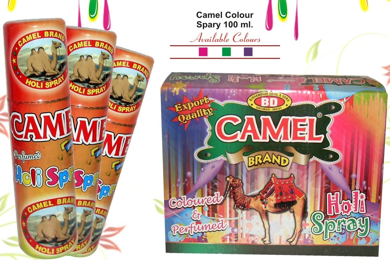 Camel Colour Snow Spray