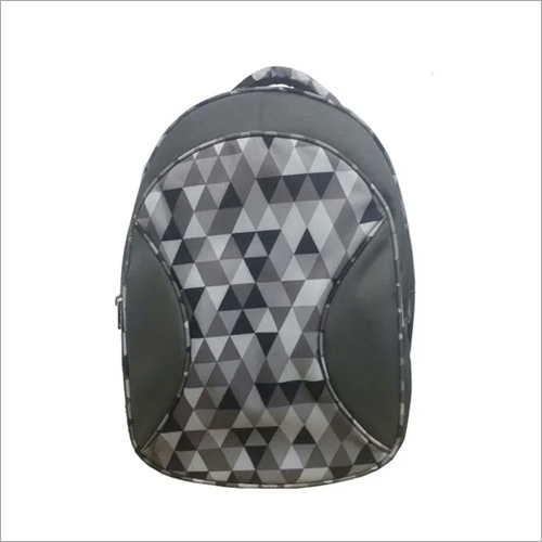 Grey Backpack College Bag