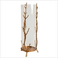 Aluminium Hurricane Candle Holder