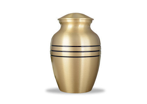 New BRUSHED FINISHED URN- BRONZE