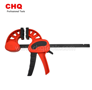 Woodworking Quick Release Bar Clamp - C45 Steel Rail, 30-90mm Depth, 100-1500N Clamp Force, Engineering Plastic Handle, Quick Conversion