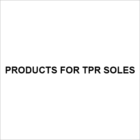 Products for TPR Soles