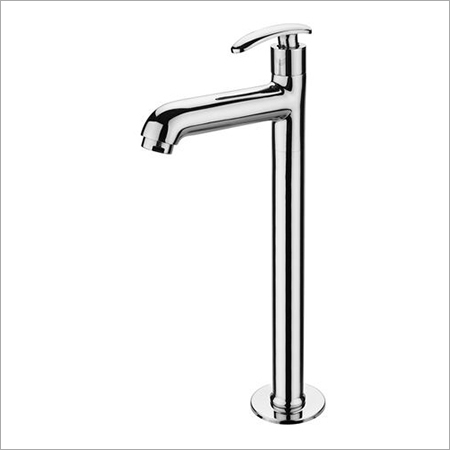 Brass High Neck Pillar Cock
