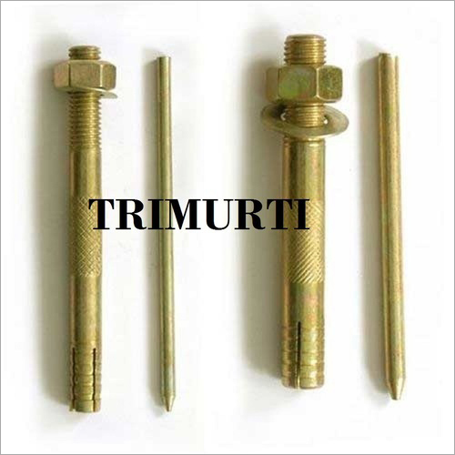 Zebra Pin Type Strike Anchors With Knurling