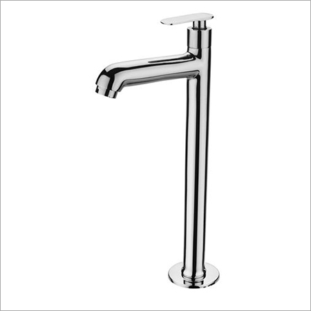 Brass High Neck Pillar Cock