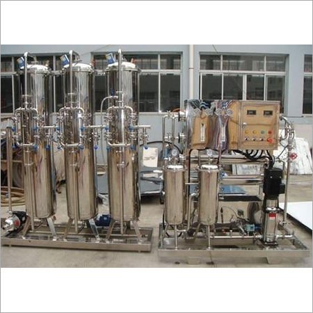 Semi Automatic Ss Mineral Water Plant