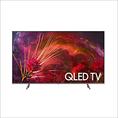 Black Samsung Flat Qled 4K Uhd 8 Series Smart Led Tv
