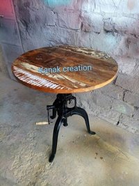Adjustable Round Dining Table