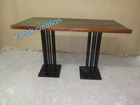 Antique Industrial Dining Table