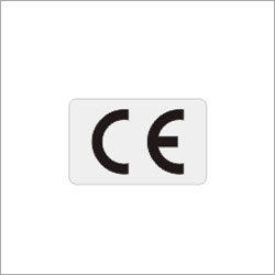 Black And White Ce Sign