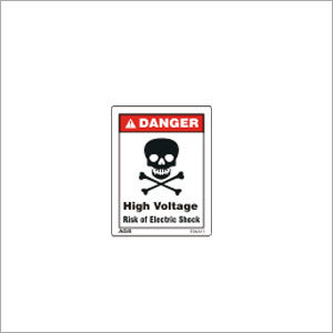 Hazardous Vapors Warning Sign