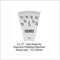 White Micro Measure Dial Scale