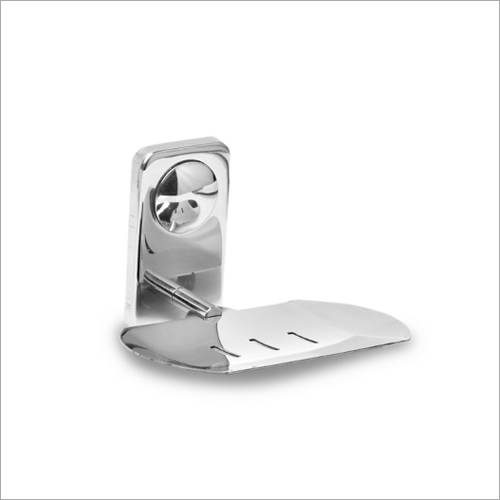 Chrome Finish Brass Soap Dish Holder Size: Customized