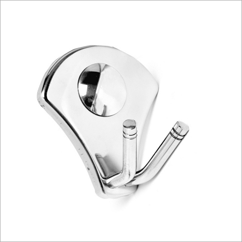 Brass Double Towel Robe Hook