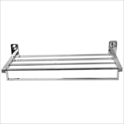 Brass Towel Shelf Rack
