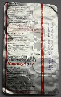 NAPROXEN SODIUM DOMPERIDONE TAB