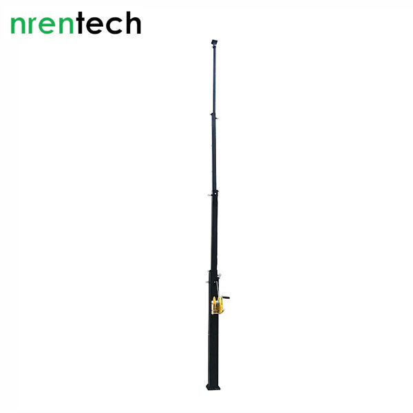 6m Manual Crank Telescopic Mast