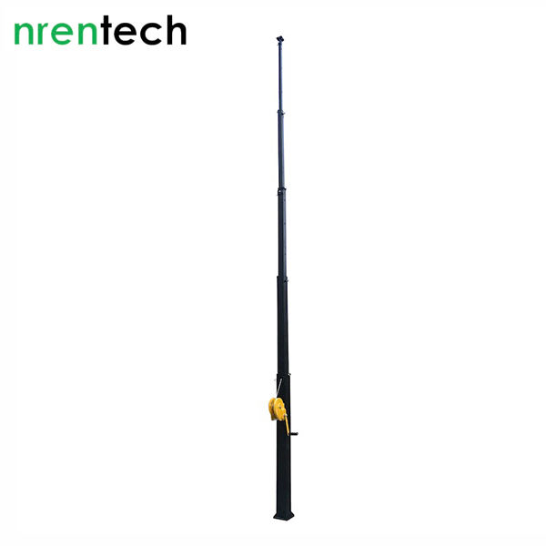 8m Manual Crank Telescopic Mast