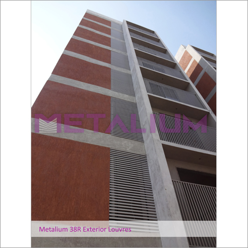Metallium 38R Exterior Louvres