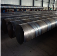 Spiral welded pipe