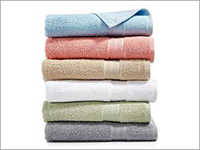 Cotton Towel - 100% Cotton, Multi Colour , Soft Touch, Plain Dyed Style, Customized Shape