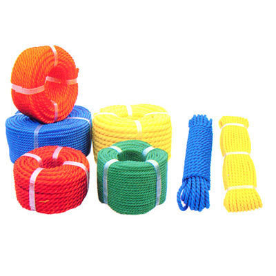 Multicolor HDPE Rope - Coated, Fishnet Texture | Durable and Versatile Utility Rope