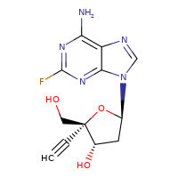 4-Ethynyl-2-fluoro-2-deoxyadenosine (EFdA)