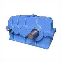 4 Stage Helical Gear Box - Iron, Round | Helical Gear Tooth Profile, Highly Efficient, Durable Performance