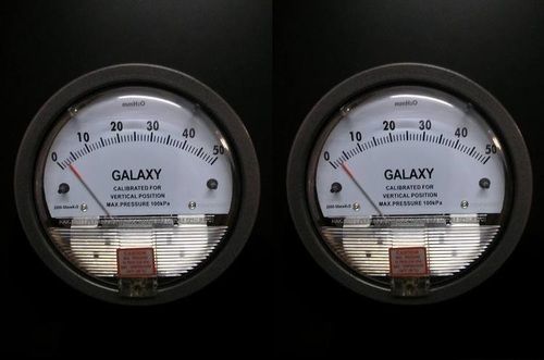 Galaxy Magnehelic Gauge Model G2000-25MM Range 0-25 MM WC