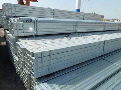 Hot Dipped Hollow Section Tube Galvanized Ms Square Steel Pipe