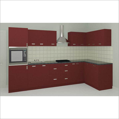 12 X 5 Ft L Shaped Kitchen