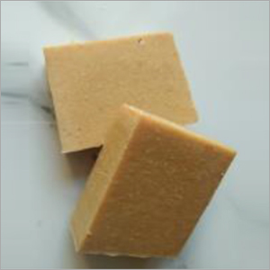 Papaya And Turmeric Handmade Organic Soap - Organic Ingredients , Lightweight Smooth Texture, Customizable Logo Options, Cubic Bar Design