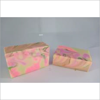 Rose And Ylang Handmade Organic Soap - Organic Ingredients, Solid Cubes | Customized Logo, Flower Perfume, Non-Hazardous & Chemical Free