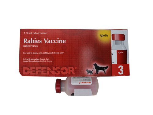 Defensor rabies clearance tag