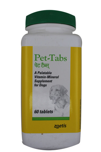 PET TABS 60S-VITAMIN-MINERAL SUPPLEMENT