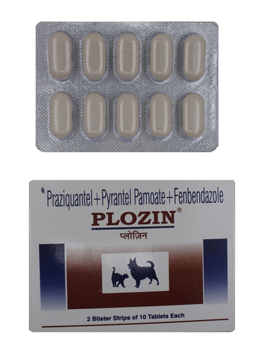 PLOZIN TABLET-PRAZIQUANTEL+PYRANTEL PAMOATE+