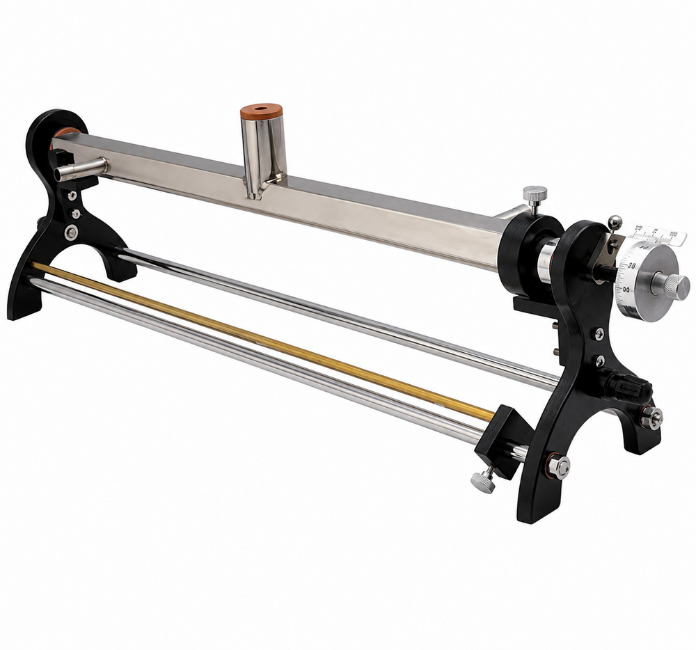 Linear Expansion Apparatus - Metallic Tube with Micrometer Screw, 22x8x4 cm , Capacity 1 Kg/hr, Temperature Range 10-40Â°C, Weight 2000 kg
