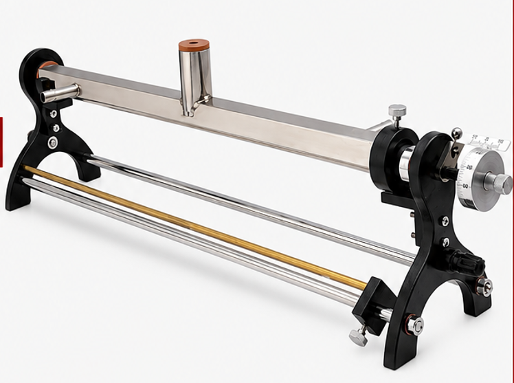 Linear Expansion Apparatus - Metallic Tube with Micrometer Screw, 22x8x4 cm , Capacity 1 Kg/hr, Temperature Range 10-40°C, Weight 2000 kg