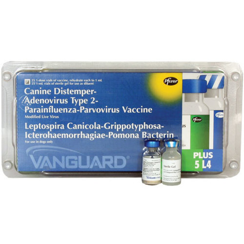 VANGUARD PLUS 5 L4-CANINE DISTEMPER-ADENO.TYP2COR