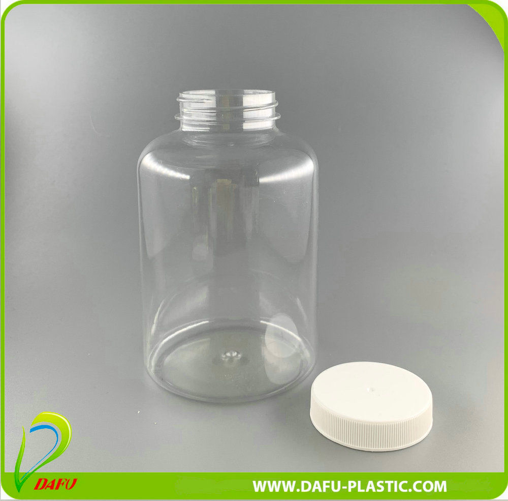 500ml Pet Pill Plastic Bottle with Plastic Cap