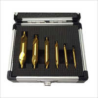 6pc Titanium Coated Center Drill Set