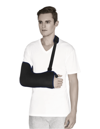 Skin Satnam Adjustable Pouch Arm Sling, For fracture, Size: Large