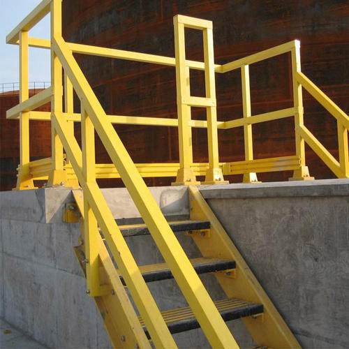 Rodent Proof Fiberglass Stair Railing