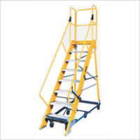 Fiberglass Mobile Platform Ladders