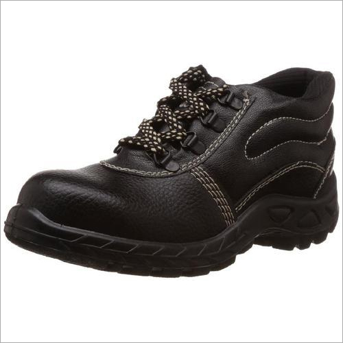 Black Safari Pro Booster Gold Safety Shoes