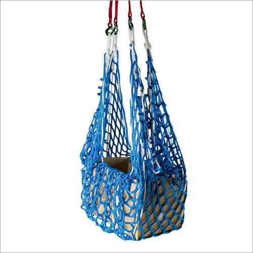 Cargo Nets - Braided Layers, Different Sizes, Blue Color, Expanded Square Shape | Excellent Holding for Heavy Blocks, Items, and Pallets