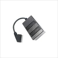 SH10-3630 SCART Plug to 2*SCART Sockets