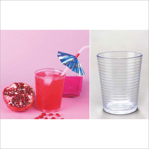 Crystal Products - 300ml Clear Plastic Vessel | Lightweight, Durable, Easy Clean, Reusable, Stackable, FDA Compliant, Ideal for Beverages