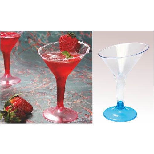 Crystal Products - Plastic, 4x3x6 inches, Clear | 10 oz Capacity, Elegant Design, Durable Material, Easy Cleaning, Versatile Use for Cocktails